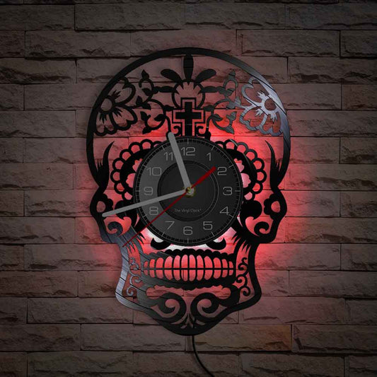 Edgy Black Decor Clock - Pexav