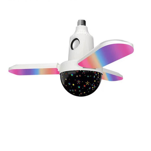 Vibrant Portable Speaker with LED Mood Light