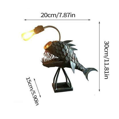 Unique Metal Aquarium Desk Light