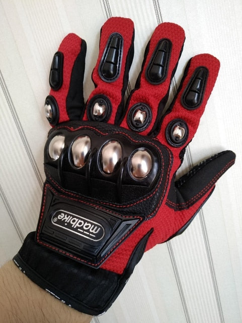 Rugged Bike Protective Riding Gloves