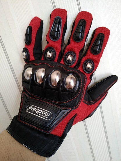Rugged Bike Protective Riding Gloves