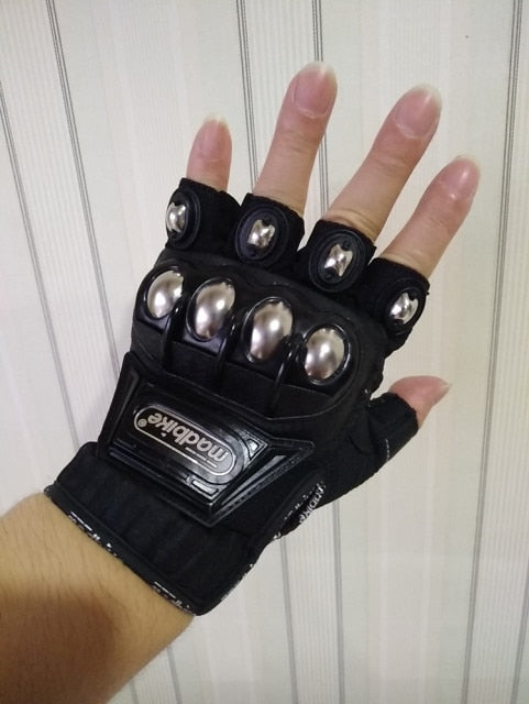 Rugged Bike Protective Riding Gloves