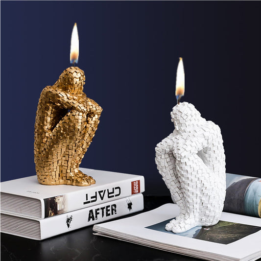 Artisanal Reflective Home Candle Mold - Pexav