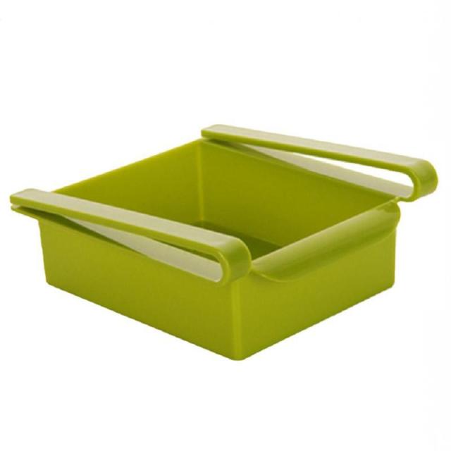 Space Saving Kitchen Fridge Storage Shelf Organizer