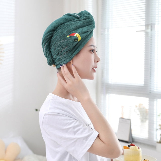Fast Absorbent Women's Hair Dry Towel