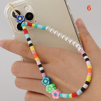 Vibrant Beach Phone Case Lanyard