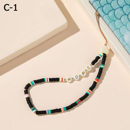 Vibrant Beach Phone Case Lanyard