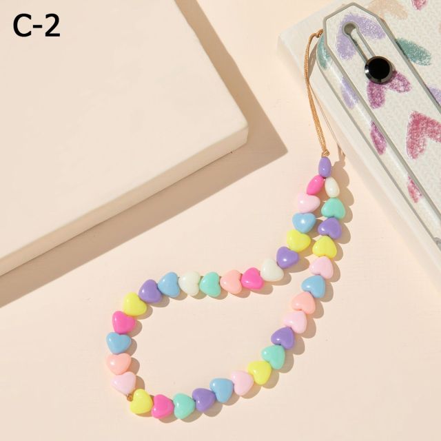 Vibrant Beach Phone Case Lanyard