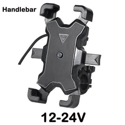 Adjustable Bicycle Phone Mount USB Charger