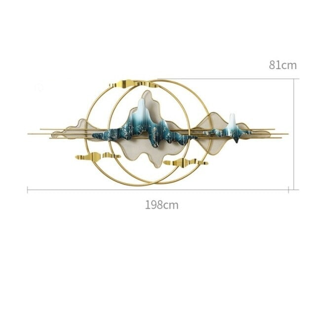 Modern 3D LED Wall Lamp Decoration