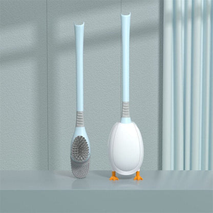 Flexible Rubber Duck Bath Cleaning Brush