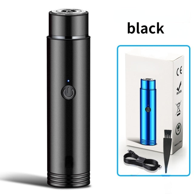Compact Travel Rechargeable Men's Shaver