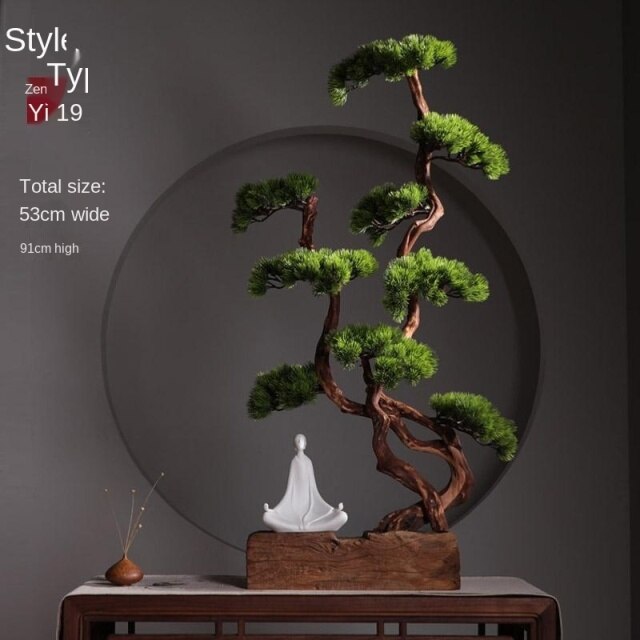 Asian Inspired Wooden Decorative Wall Art