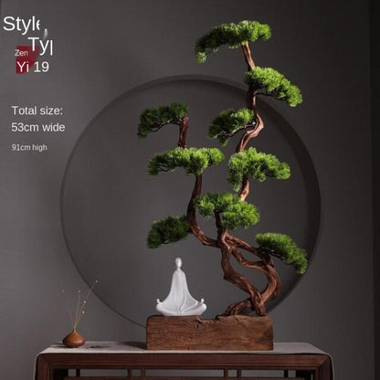 Asian Inspired Wooden Decorative Wall Art