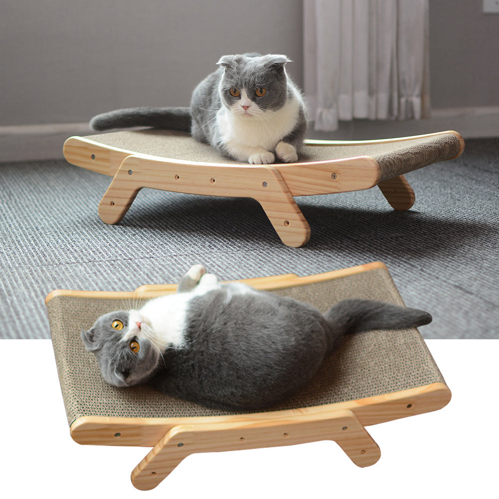 Cozy Cat Scratching Post Bed - Pexav