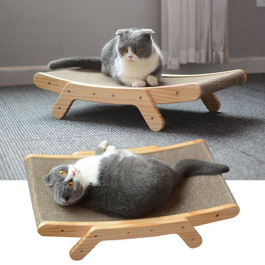 Cozy Cat Scratching Post Bed - Pexav