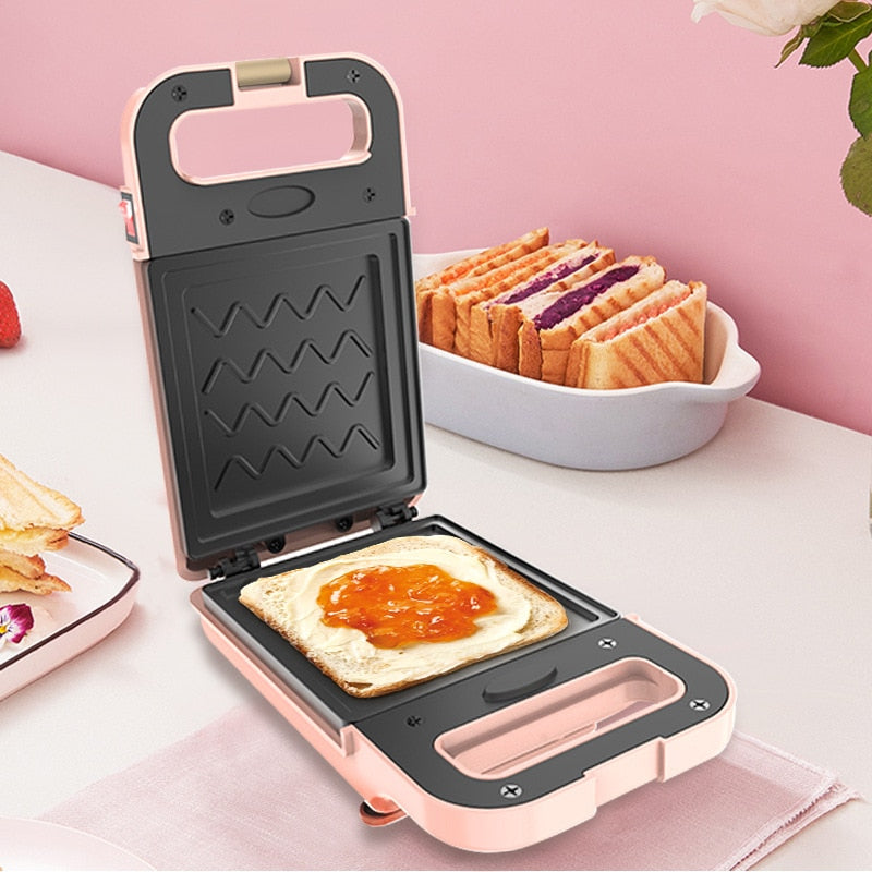 Fast 2 in 1 Toasters Waffle Grill Maker - Pexav