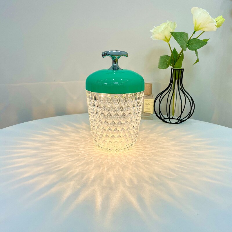 Luxurious Sparkling Glass Table Lamp