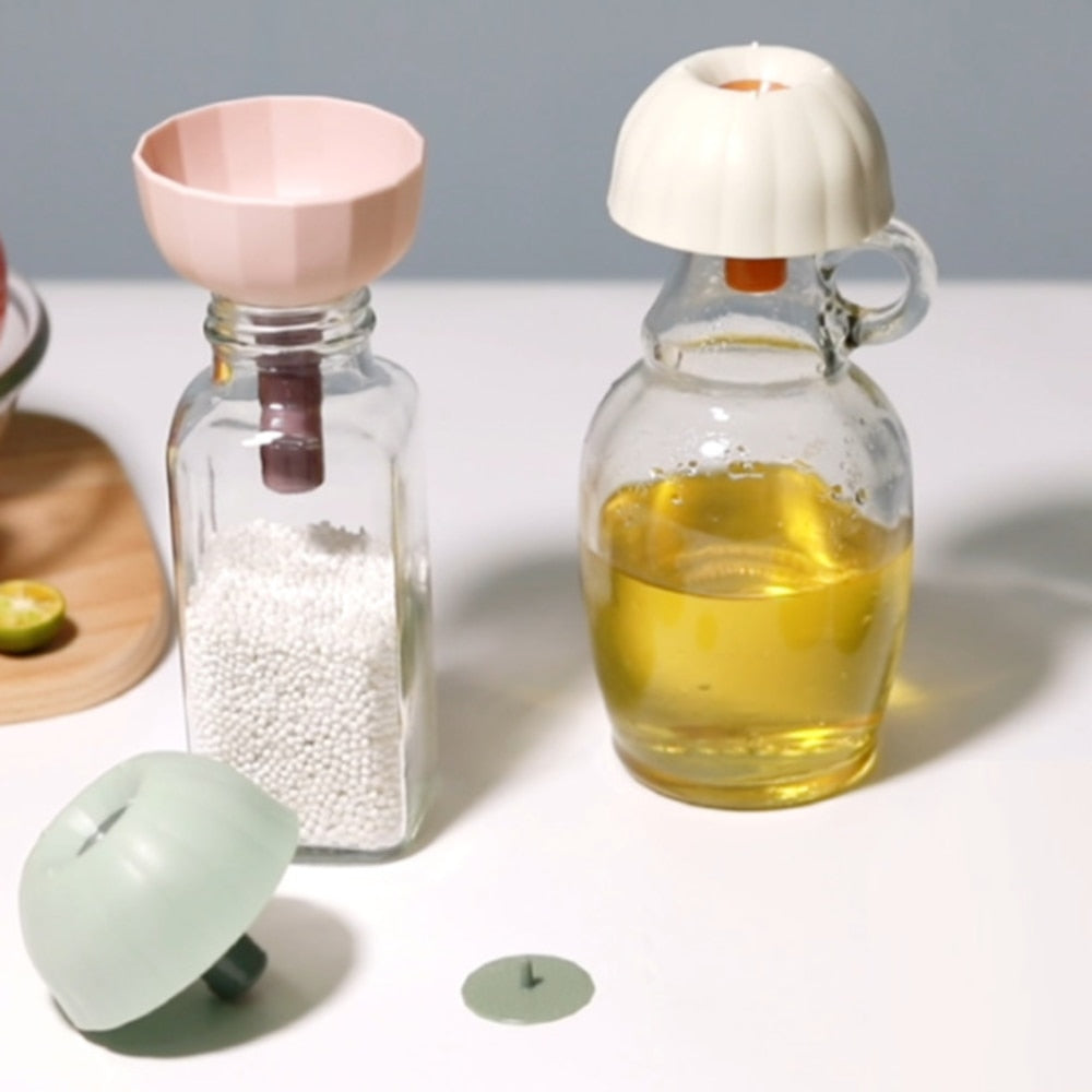 Practical 3-in-1 Kitchen Strainer Funnel - Pexav