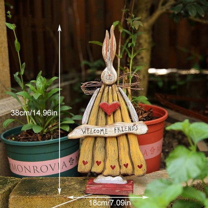 Classic Spring Bunny Garden Decoration
