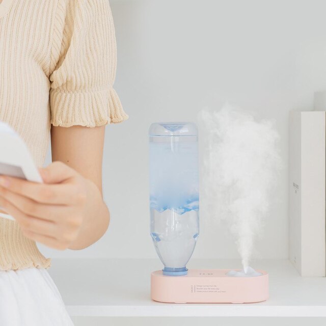 Stylish Nightlight Water Bottle Desk Lamp