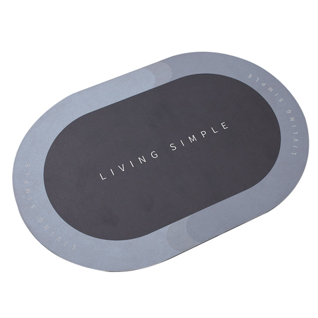 Luxurious Anti-Slip Fast Dry Bath Mat