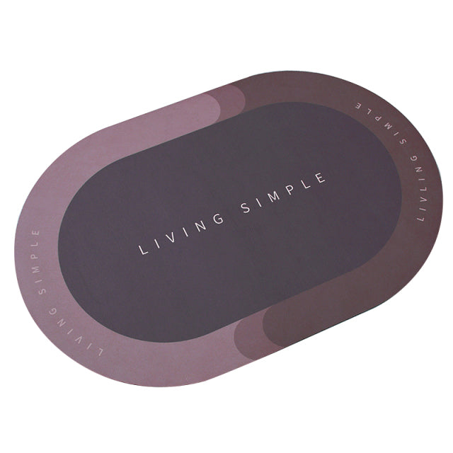 Luxurious Anti-Slip Fast Dry Bath Mat