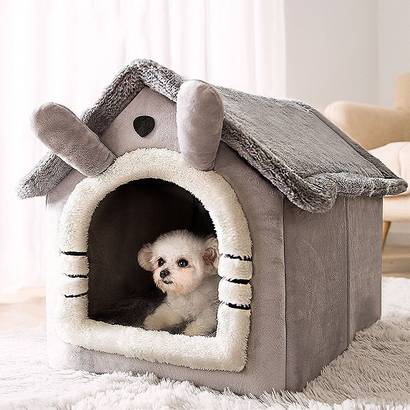 Soft Comfortable Fleece Pet Bed - Pexav