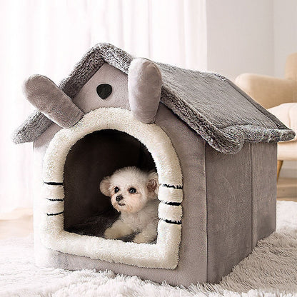 Soft Comfortable Fleece Pet Bed - Pexav