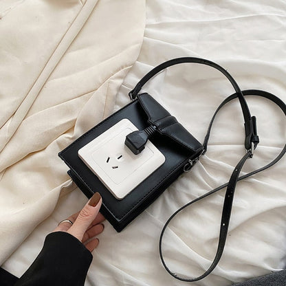 Stylish USB Plug Shoulder Handbags for Women