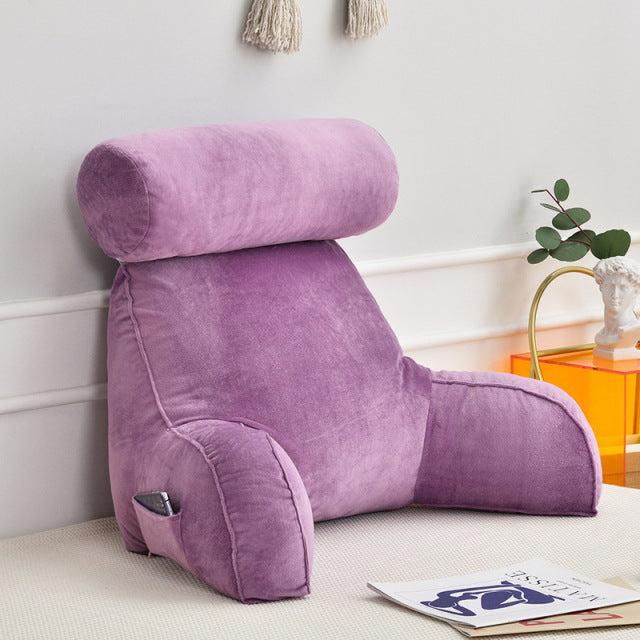 Comfortable Support Pillow With Arms & Adjustable Rest