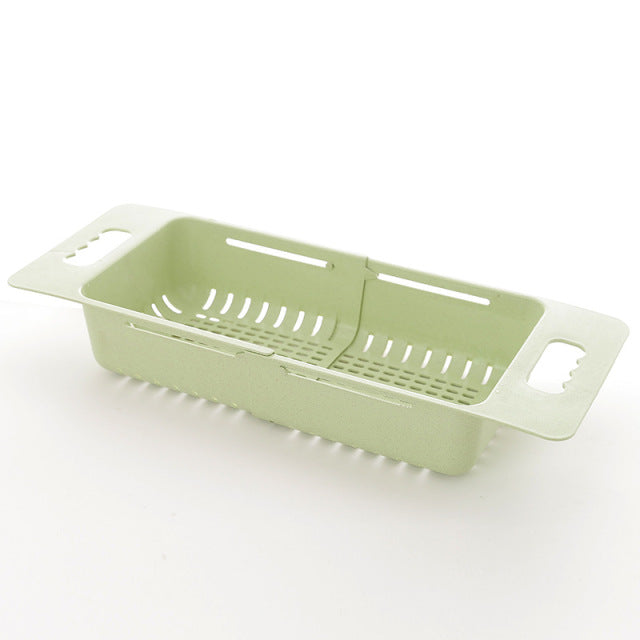 Expandable Kitchen Sink Fruit Strainer Basket