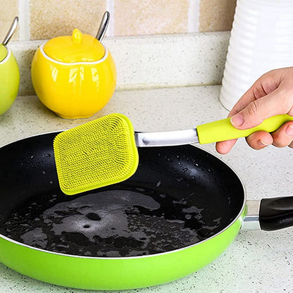 Extended Handle Kitchen Scrub Brush - Pexav