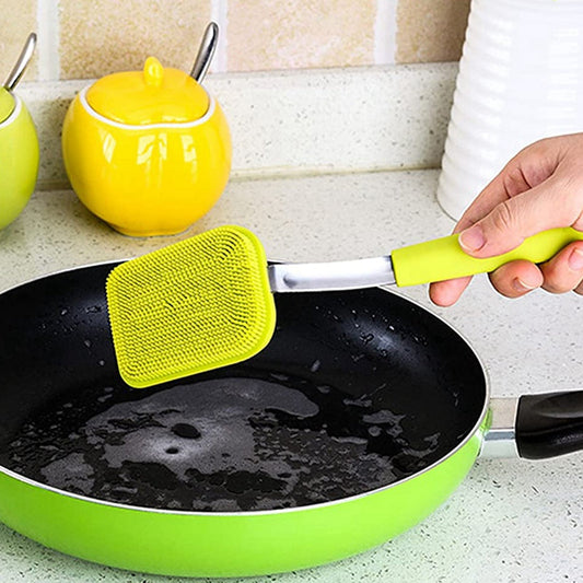 Extended Handle Kitchen Scrub Brush - Pexav