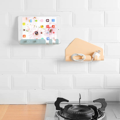 Adhesive Phone Wall Mount Storage Rack - Pexav