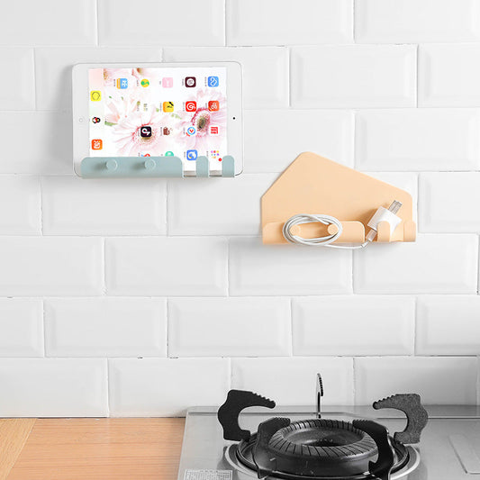 Adhesive Phone Wall Mount Storage Rack - Pexav