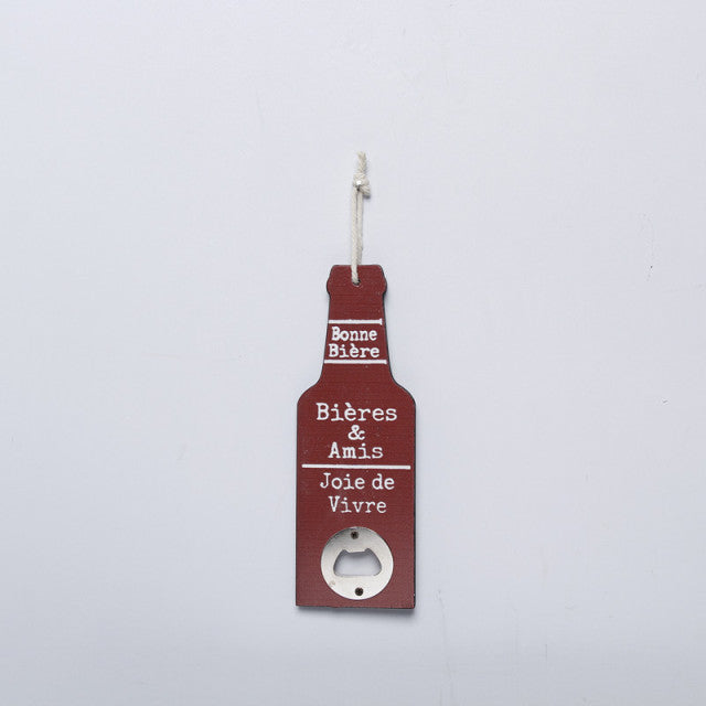 Vintage Style Wooden Opener