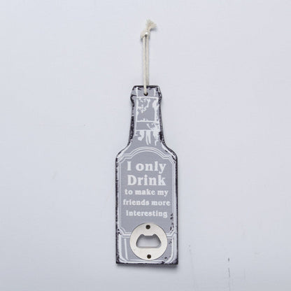 Vintage Style Wooden Opener