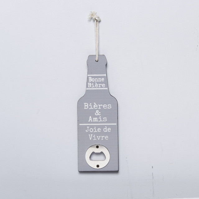 Vintage Style Wooden Opener