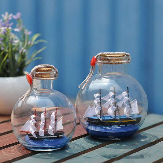 Unique Decorative Nautical Bottle - Pexav