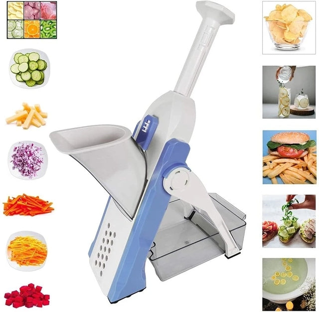 6in1 Versatile Kitchen Food Slicer Grater
