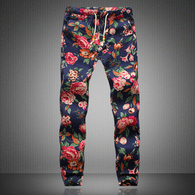 Stylish Print Mens Trousers