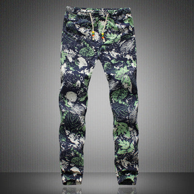 Stylish Print Mens Trousers