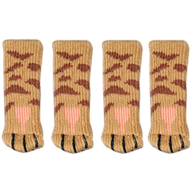 4pcs Soft Furniture Anti Scratch Floor Pads