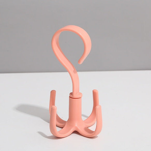 360 Degree Closet Organizer Hanger with 4 Hooks