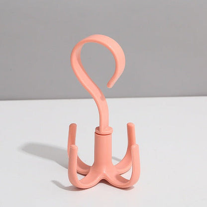 360 Degree Closet Organizer Hanger with 4 Hooks