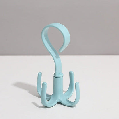 360 Degree Closet Organizer Hanger with 4 Hooks