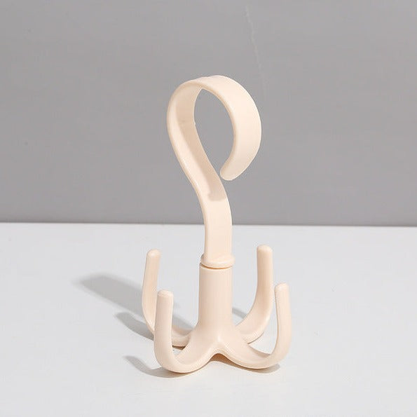 360 Degree Closet Organizer Hanger with 4 Hooks