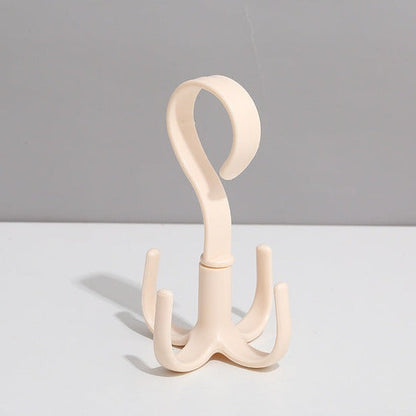 360 Degree Closet Organizer Hanger with 4 Hooks