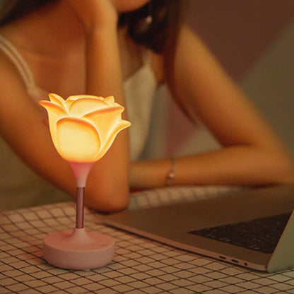 Pretty Floral Soft Glow Lamp - Pexav